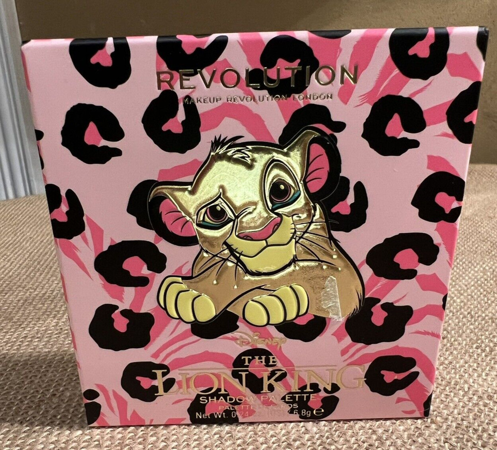 Disney The Lion King Eye Shadow Palette by Revolution-- NWT